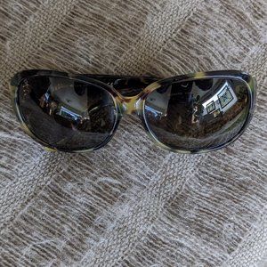 Kate Spade Madina Brown Tort Rectangular Polarized Women's Sunglasses